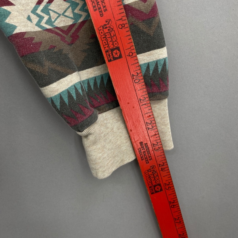 Denim & Supply Ralph Lauren Southwestern Flag Hoodie Men Large Aztec Print - Picture 15 of 16
